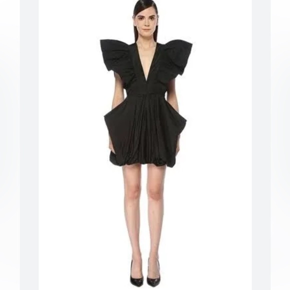 Philosophy di Lorenzo Serafini V-Neck Mini Dress
 Sz 0 - Picture 4 of 16